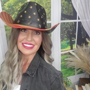 Stars & Stripes Cowgirl/Cowboy Hat